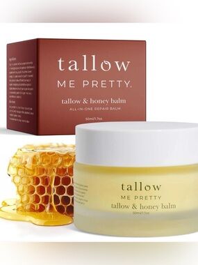 Tallow ME PRETTY- tallow & honey balm